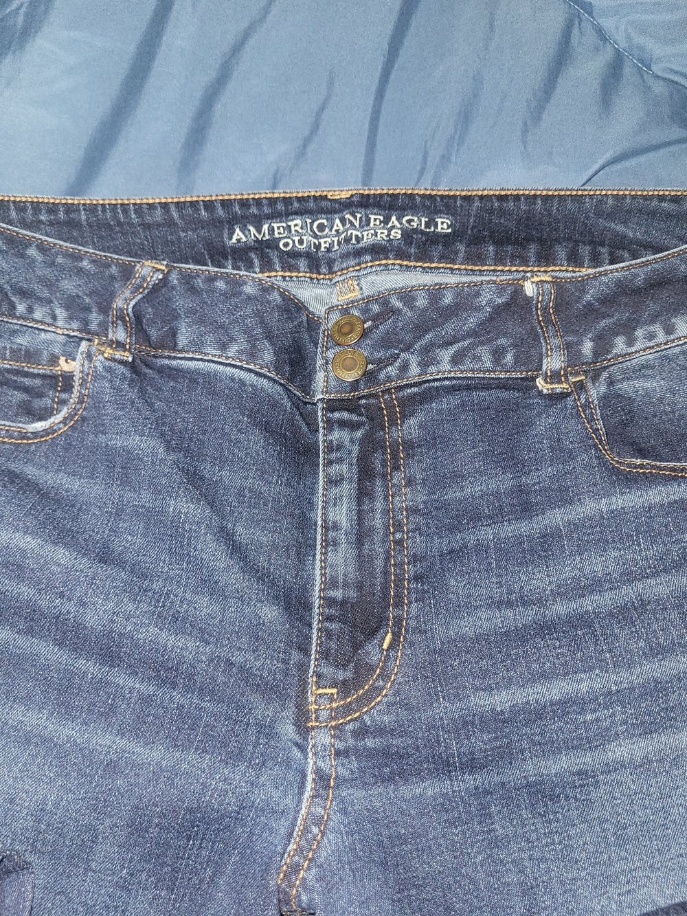 American Eagle Artist Jeans~Size 18 Long. - Picture 9 of 16